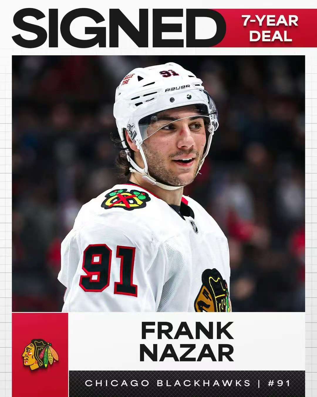Chicago Blackhawksi su restrukturirali svoj roster u pripremi za nadolazeću prvu utakmicu NHL sezone.